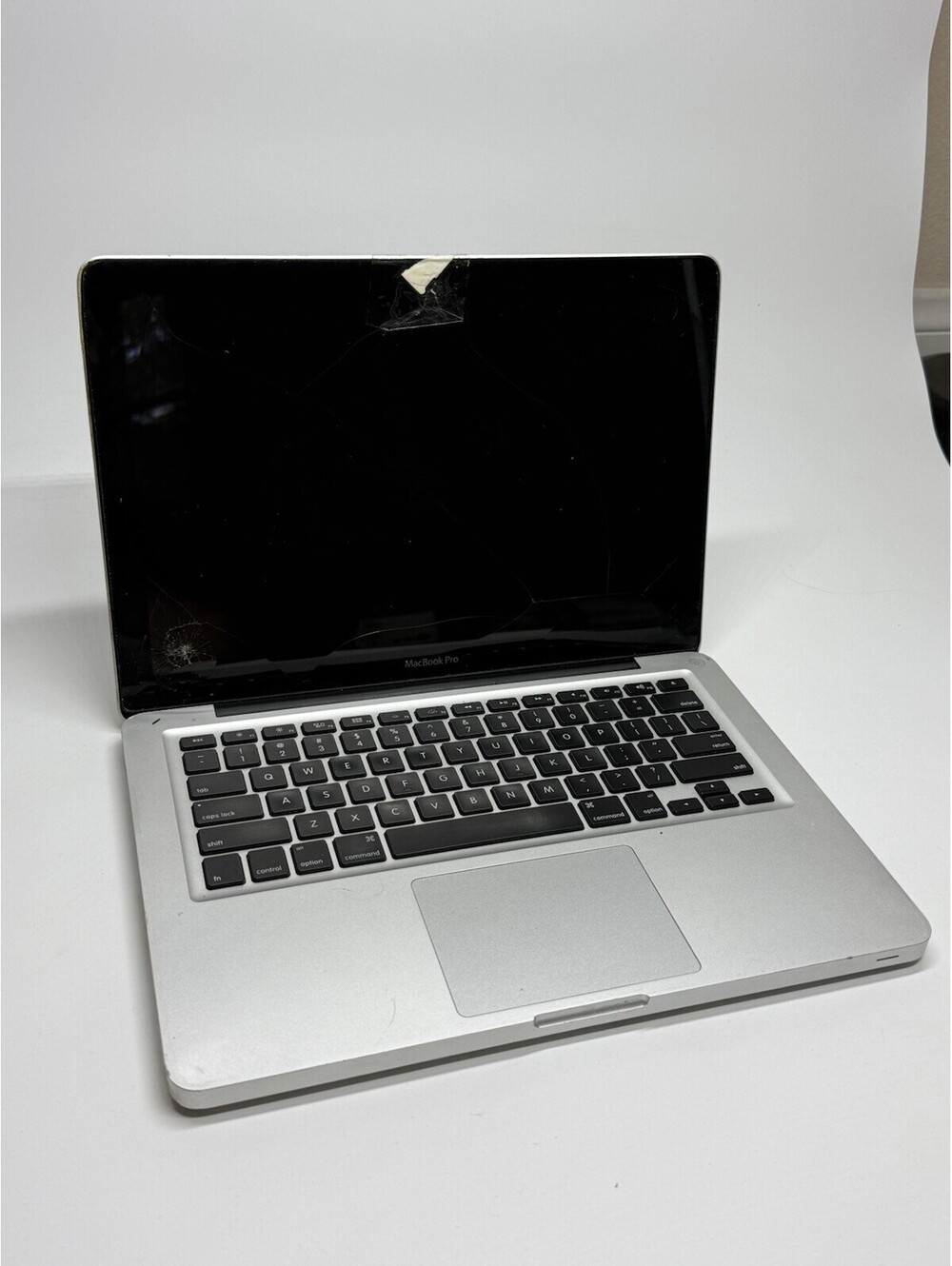 Apple MacBook Pro 13” A1278 Laptop No Power Cracked Screen For Parts Repair